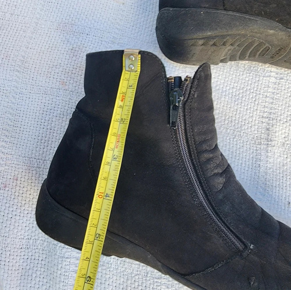 Munro double zip moto ankle boots 10 - Picture 10 of 15